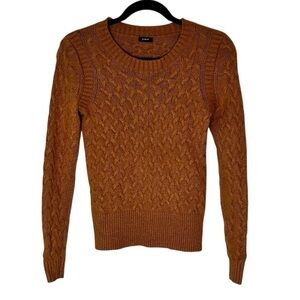 J Crew Women's Textured Knit Crew Neck Sweater- Size XS